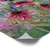 zauberhaftes Picknick in den Blume Poster (Ecke)