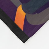 Zauberhaftes Reich der Bücher Fleecedecke (Ecke)