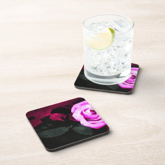 Zauberhaftes Rosen-Design Untersetzer (Rechte Seite)