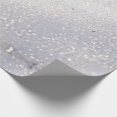 Zauberhaftes Schneekristall-Papier Geschenkpapier (Ecke)