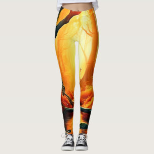 Zauberhaftes Waldglühen Leggings