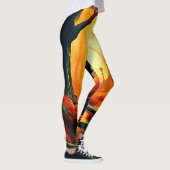 Zauberhaftes Waldglühen Leggings (Rechts)