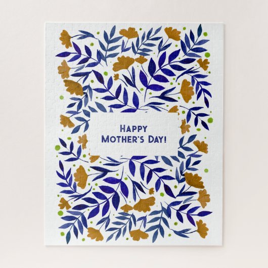 Zauberhaftes Wasser Gelber Garten Muttertag Puzzle (Vertikal)