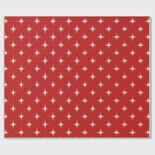 zauberhaftes Winter-Twinkles-Glitzern-Muster Geschenkpapier (Flach)
