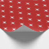 zauberhaftes Winter-Twinkles-Glitzern-Muster Geschenkpapier (Ecke)