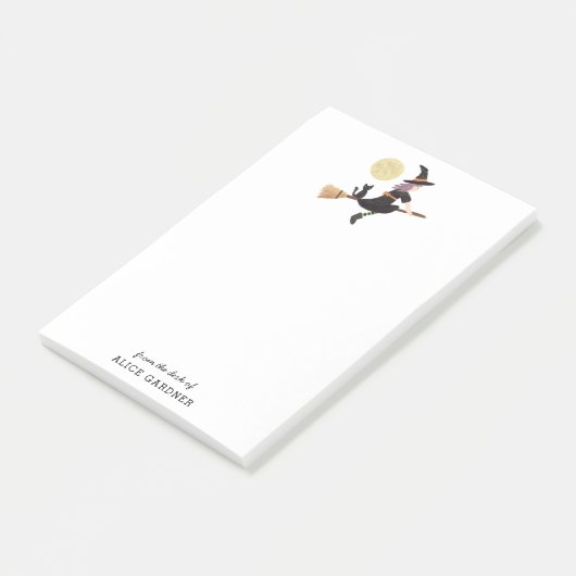 ZauberHalloween Post-it Klebezettel (angewinkelt)