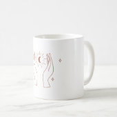 Zauberhand-Astrologie Kaffeetasse (VorderseiteRechts)