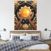 Zauberhand Tarot Malerei Leinwanddruck (Insitu (Schlafzimmer))