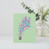 Zauberhase Blasenexplosion | Whimsical Magic Postkarte (Stehend Vorderseite)