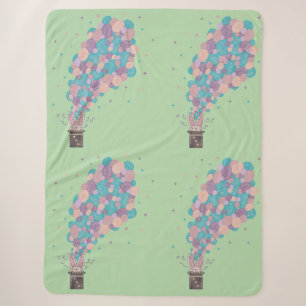 Zauberhase Blasenexplosion Whimsical Magic Sherpadecke
