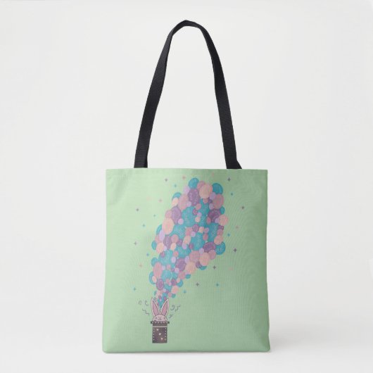 Zauberhase Blasenexplosion | Whimsical Magic Tasche (Vorderseite)