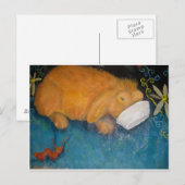 Zauberhase Postkarte (Vorne/Hinten)