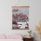 Zauberhaselgeist Wandteppich Mit Holzrahmen (Schlafzimmer)