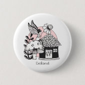 Zauberhaus Button (Vorderseite)