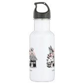 Zauberhaus Edelstahlflasche (Rückseite)