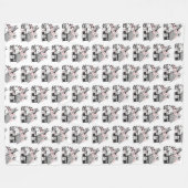 Zauberhaus Fleecedecke (Vorderseite (Horizontal))