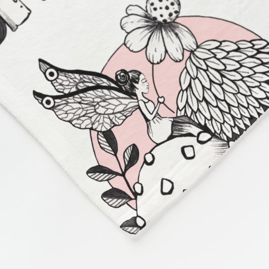 Zauberhaus Fleecedecke (Ecke)