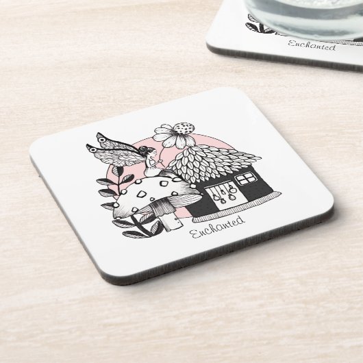 Zauberhaus Getränkeuntersetzer (Linke Seite)