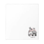 Zauberhaus Notizblock (Vorderseite)