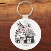 Zauberhaus Schlüsselanhänger (Vorderseite)