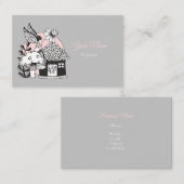 Zauberhaus Visitenkarte (Vorne/Hinten)