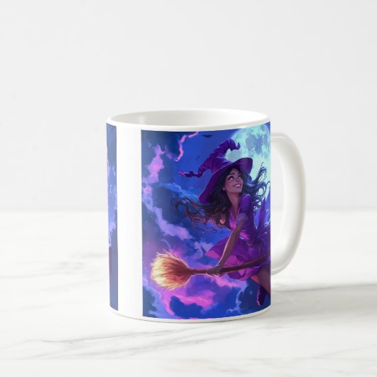 Zauberhexe Kaffeetasse (VorderseiteRechts)