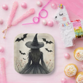 Zauberhexe Pappteller (Party)