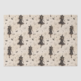 Zauberhexen - Fledermäuse Seidenpapier