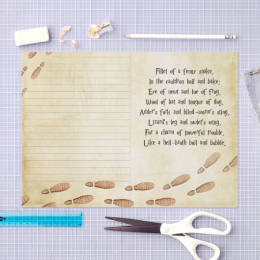 Zauberhexen-Zauber Seidenpapier (Handwerk)
