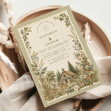 Zauberhochzeit in der Scheune im Wald