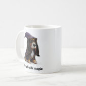 Zauberhund für Zauberer Kaffeetasse (Vorderseite Links)