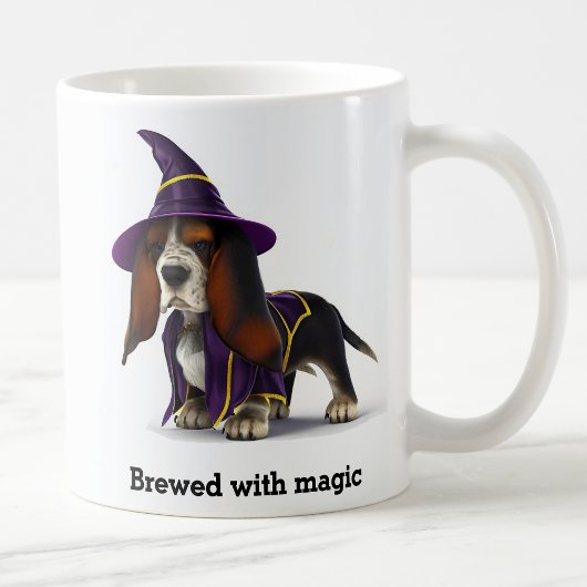 Zauberhund für Zauberer Kaffeetasse