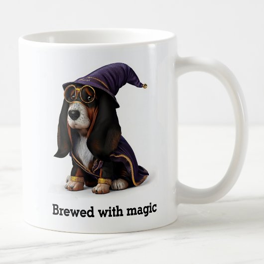 Zauberhund für Zauberer Kaffeetasse