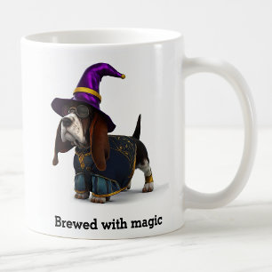 Zauberhund für Zauberer Kaffeetasse