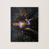 Zauberin der arkane Kerze Puzzle (Vertikal)