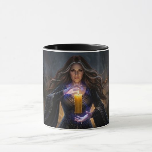 Zauberin der arkane Kerze Tasse (Zentrum)