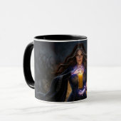 Zauberin der arkane Kerze Tasse (Vorderseite Links)