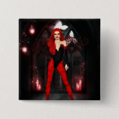 Zauberin für Blutschwingenzauber Button (Vorderseite)