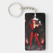 Zauberin für Blutschwingenzauber Schlüsselanhänger (Vorderseite)