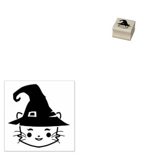 Zauberkatze Gummistempel