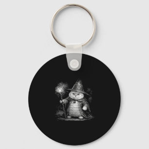 Zauberkatze Magie Fantasy lustig vintage Tabby Mem Schlüsselanhänger