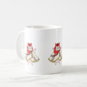 Zauberkatze-Tasse Kaffeetasse (Vorderseite Links)