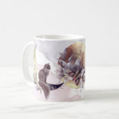 Zauberkatzen verehren den Mond Kaffeetasse (Vorderseite Links)