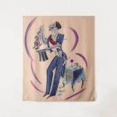 Zauberkunstdruck Wandteppich (Vorderseite)