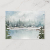 Zauberkunstkarte für Winterfreitoten Begleitkarte (Rückseite)