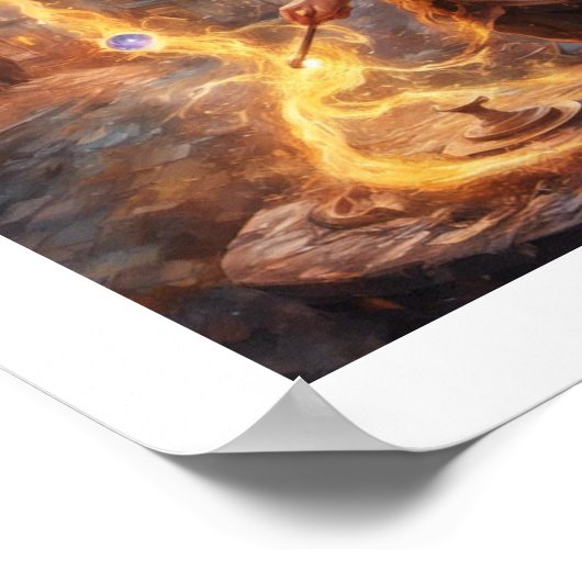 Zauberkunstposter Poster (Ecke)