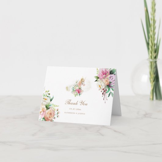 Zauberkunstwerk dank Karte (Vorderseite)