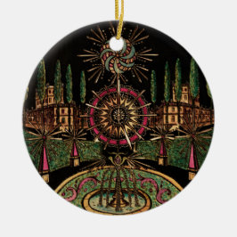 Zauberkunstwerk Laterne Keramik Ornament