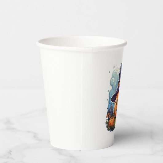 Zauberkürbis Pappbecher (Rechts)