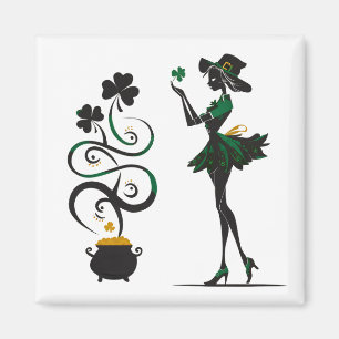 Zaubermädchen Magnet